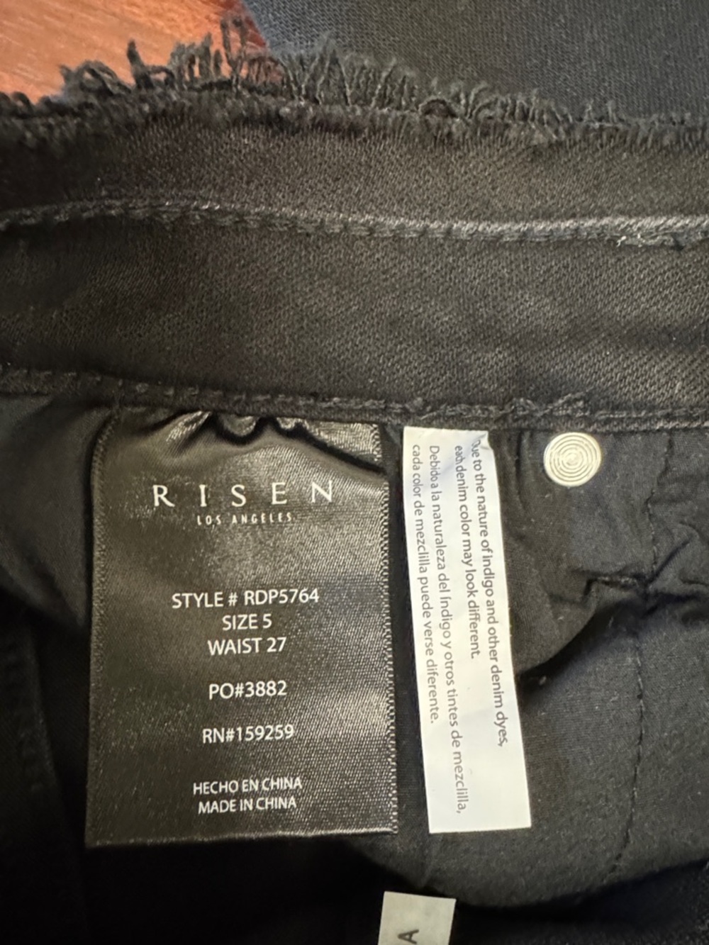 Women’s Black Cropped Ankle Jeans - Classic Straight - Picture 5 of 5